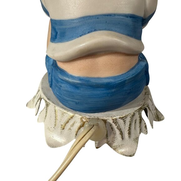 Aladdin Giftware, L.A. Calif. Vintage Ceramic Baseball Boy Night Light Lamp Rare - Picture 10 of 16